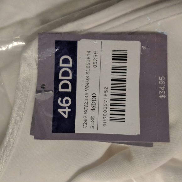 NWT size 46DDD no underwire bra's - Picture 2 of 11